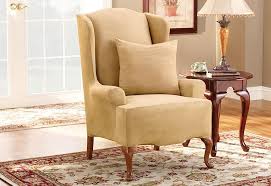 Get the best deal for wooden furniture slipcovers from the largest online selection at ebay.com. Surrui Wingback Chair Slipcover Pattern Stretch Armchair Cover Sofa Chair Covers For Furniture Protector Cover 1 One Size Slipcovers Home Ekbotefurniture Com