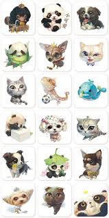 Painting Digital Animals查看图片 Digital Painting Animals Animal Drawings Cute Cartoon Wallpapers Animal Paintings