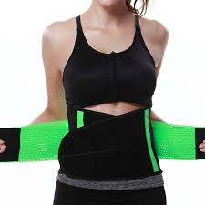 Shapers Verde Cinta Modeladora Treino Sport Emegrecedor Afinador De Cintura Feminino Moda Moda Feminina