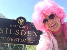 Frenchie from GREESE today!!!!! 13.1 Miles as i was in a virtual race  today, a relay race for its grim up north! My baton was a potato!! Ha ha!!!