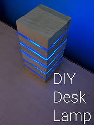 diy led desk lamp made from recycled pallets led lighting diy led lamp diy desk lamp diy
