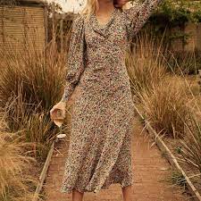 Christie green star flower print. 25 Best Floral Wedding Guest Dresses Of 2021