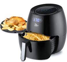 24 видео 7 137 просмотров обновлен 3 янв. Friggitrice Ad Aria 6 5l Uten Friggitrice Ad Aria Calda Senza Olio Con Touch Screen Lcd 7 Funzioni Preimpostate Con Partizione E Staffa Cestino Staccabile Senza Bpa 6 5l 1800 W Amazon It Casa E Cucina