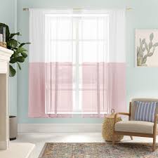 Modern Contemporary Light Pink Curtains Allmodern