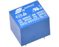 * a relay basically allows a relatively low voltage to easily control higher power circuits. Relais 5v 10a 250vac Songle Srd 05vdc Sl C Mini Relay Module Arduino Raspberry Ebay