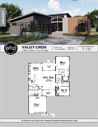 This is the reason why we compile this video of 10 modern. 1 Story Modern House Plan Valley Creek Modern Style House Plans Modern House Plan Small Modern House Plans