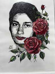 Belong Together” Fountain pen and watercolor 🌎