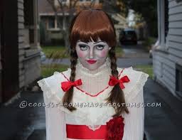 At least, that's what i did. Creepy Annabelle Halloween Costume