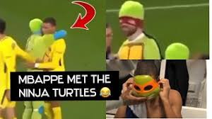 However, during certain circumstances, the turtles have used different weapons. Mbappe Meets The Ninja Turtles Youtube
