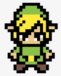 See more ideas about pixel art, pixel, minecraft pixel art. Pixel Art Zelda Link Easy Zelda Pixel Art Hd Png Download Kindpng