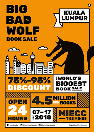Note or less famously the … when the big bad wolf appears in works of fiction, there are some common themes included, such as his predation on children, pigs and innocent. Circle Of Life Malaysia Beauty And Lifestyle Blog Big Bad Wolf Book Sale Is Back In 2018