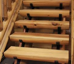 6x12 Half-Log Stair Tread - Milled Eastern White Pine - #745 - 8'