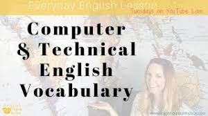 The computer recorded the time that participants took to respond in. Important Computer And Technical English Vocabulary English Outside The Box