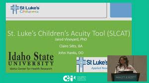 St Lukes Childrens Pediatric Care Coordination Acuity Tool