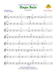 This easy piano music uses all 5 fingers of the right hand this free piano sheet music pdf for beginners has a popular history as a fiddle & guitar tune. Jingle Bells Free Sheet Music
