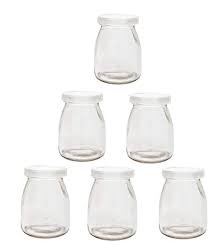 Maybe you would like to learn more about one of these? 6 Jars Yoghurt Jars Pudding Jar With Lid Yogurt Glass With Plastic Cap Replacement Glass Jars