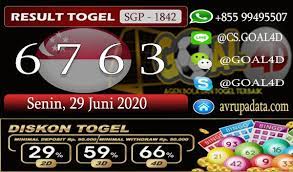 Hasil Pengeluaran Togel Singapore 29 Juni 2020 Tanggal