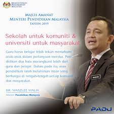 Hari profesional isntitut (2/2019) amanat menteri pendidikan malasia. Intipati Amanat Menteri Pendidikan Padu Unit Pelaksanaan Dan Prestasi Pendidikan Facebook