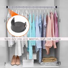 Designed for a young professional, the space is shaped by distinguishing the private and public realms through sculptural spatial gestures. 2pcs Closet Rod Bracket Holder U Shape Socket Brace Shower Rod Pole Support Curtain Rod Bracket With Screws Window Dressing Hardware Aliexpress