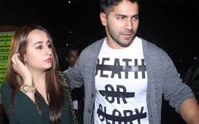 Varun dhawan and his girlfriend natasha dalal were snapped at the airport today. Varun Dhawan S Girlfriend Natasha Dalal Insecure Of His Equation With Female Co Stars Movies News