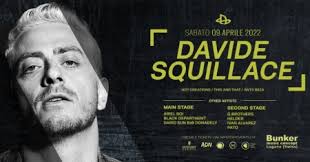 Davide Squillace sabato sera al Bunker Club