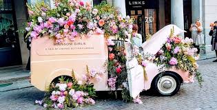 Covent Garden Floral Display Covent Garden London Covent Garden Pretty In Pink