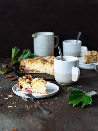 Rhabarber Orange Mandel Kuchen Essen Rezepte Rezepte Rhabarber