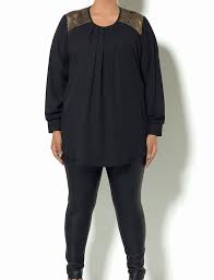 Black And Gold Blouse Blouse With Lace Accent Black Gold Lace Tunic Dressy Blouse