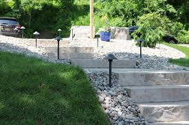 Lashomb Lawn Landscape Walkway Steps Retaining Wall Lighting Lashomb Lawn Landscape
