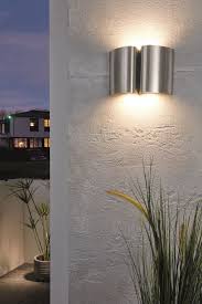 Suesa Outdoor Wall Light 4x2 5w Led 3k Black White Stainless Steel Egl The Lighting Outlet Wall Lights Outdoor Wall Lighting Lighting