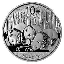 China 1 oz Silver Panda BU 2013