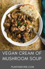 Einfaches Und Gesundes Rezept Fur Eine Vegane Pilzcremesuppe Eine Milchfreie Version En 2020 Preparation Des Repas Vegan Repas Vegan