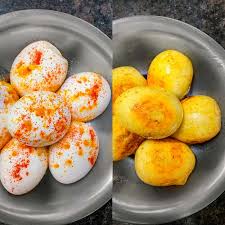 Feb 04, 2008 · there are 185 calories in 2 large fried eggs. Restaurant Style Pressure Cooker Egg Biryani Mughlai Egg Biryani