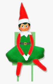 This elf on the shelf idea from natural beach living is perfect for tweens or teens! Christmas Elf On The Shelf Clipart Hd Png Download Kindpng