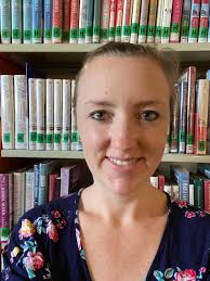 She is a very serious reader in her favorite reading station!