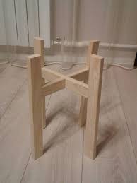 Moderne Fabrik Stand Von Der Mitte Des Jahrhunderts Holzstander Fur Pflanzen Indoor Dummy Wooden Plant Stands Indoor Wooden Plant Stands Diy Planters Indoor