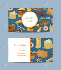 5 out of 5 stars. Vector Cartoon Bakery Business Card Template Illustration Banner Royalty Free Cliparts Vectors And Stock Illustration Image 127633964
