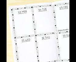 24 amazing doodle ideas for beginners & beyond! How To Doodle Cute Borders In Your Bullet Journal With Examples Notebooktherapy