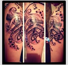 Cosmetology tattoos hairdresser tattoos hairstylist tattoos hair tattoos sleeve tattoos cool tattoos tatoos awesome tattoos tattoo pierna. Beginning Of The Sleeve Hairdresser Tattoos Cosmetology Tattoos Hairstylist Tattoos