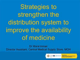 Analysis of the Pharmaceutical Supply Chain in Jordan Simon Conesa 1,  Prashant Yadav 1, Rania Bader 2 (2009) 1 MIT-Zaragoza International  Logistics Program,
