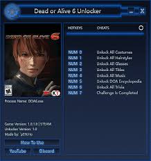 Unlocking characters is really easy in this game. Release Dead Or Alive 6 Unlocker V1 0 Steam By Psycho