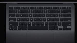 Apple S New Macbook Air With The M1 Chip Has Different Function Keys The Verge