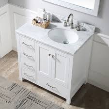 Eclife 36 bathroom vanity sink combo black w/side cabinet vanity white ceramic vessel sink and chrome bathroom solid brass faucet and pop up drain, w/mirror (t03b11) 4.3 out of 5 stars 99 $449.99 $ 449. Proox 30 In Bathroom Solid Oak Wood Vanity Base Right Side Cabinet Overstock 34057070
