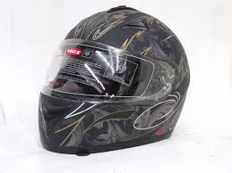 Black And Gold Motorcycle Helmet Hci Motorcycle Helmet Full Face Xl Size Ebay Motorcycle Helmets Helmet Ebay