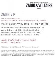 On trouve de nombreuses références à son catalogue, ces dernières étant régulièrement proposées chez les spécialistes de la vente privée. Vente Presse Zadig Voltaire Chloe Fashion Lifestyle