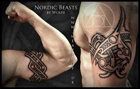 By Uffe Be Wolfe Swedish Tattoo Arm Band Tattoo Viking Tattoos