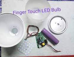 Tape the other end of the wire to the bottom of the led bulb. Rechargeable Ac Dc Finger Touch Led Bulb Input Voltage 230v Rs 110 Piece Id 19906946173