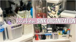 the kitchen sink organization ideas