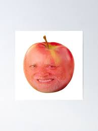 Hide the Pain Harold Apple Poster