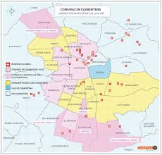 En este mapa turístico de región metropolitana, podrás buscar todos los servicios de turismo de la región que se han registrado en turismoenchile.cl, podrás buscar hoteles, hostales, cabañas. Andrea Obaid On Twitter Excelente Mapa De La Region Metropolitana Sobre Las Comunas Que Entran Salen O No Tienen Cuarentena Desde Este Viernes 8 De Mayo Y Con Los Centros Hospitalarios Gran